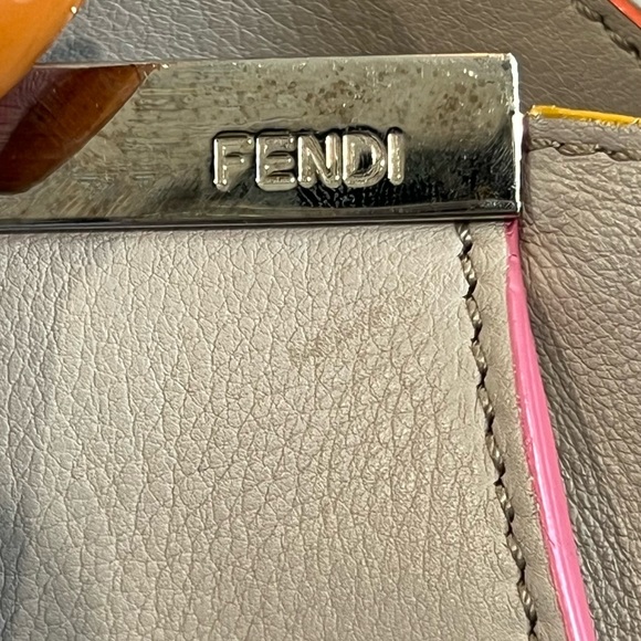 FENDI PEEKABOO GREY TOTE. Great condition only been worn a few times. - Picture 5 of 9